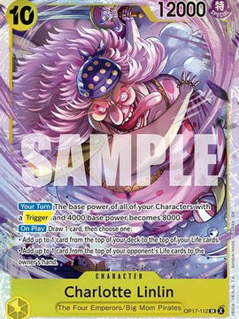 Charlotte Linlin (112) (OP17-112) - The World's Strongest Warriors Foil