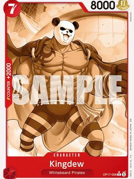 Kingdew (Pandaman Art) (OP17-006) - The World's Strongest Warriors