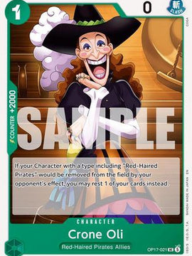 Crone Oil (OP17-021) - The World's Strongest Warriors