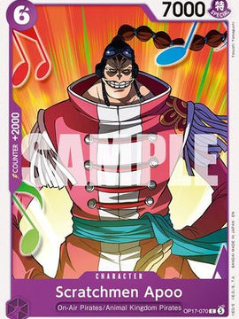 Scratchmen Apoo (OP17-070) - The World's Strongest Warriors