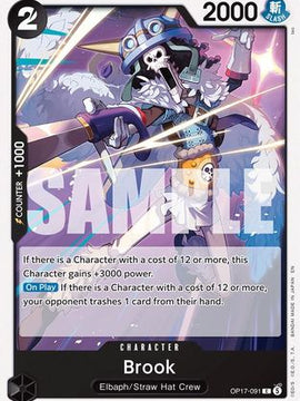 Brook (OP17-091) - The World's Strongest Warriors