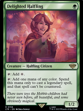 Delighted Halfling (LTR-158) - The Lord of the Rings: Tales of Middle-earth