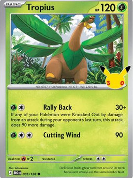 Tropius 5 - ME 30th Celebration Holofoil