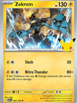 Zekrom 56 - ME 30th Celebration Holofoil