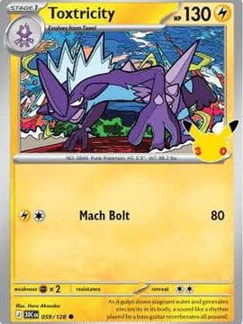 Toxtricity - 059/128 59 - ME 30th Celebration Holofoil