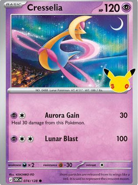Cresselia 74 - ME 30th Celebration Holofoil