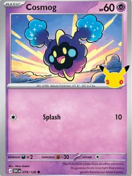 Cosmog 78 - ME 30th Celebration Holofoil