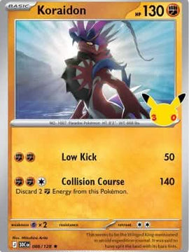 Koraidon 86 - ME 30th Celebration Holofoil