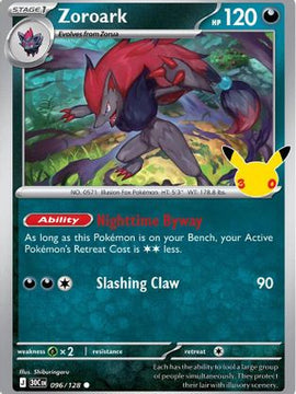 Zoroark 96 - ME 30th Celebration Holofoil
