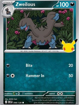 Zweilous 98 - ME 30th Celebration Holofoil