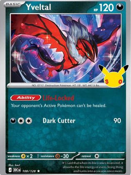 Yveltal 100 - ME 30th Celebration Holofoil