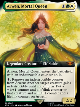 Arwen, Mortal Queen (LTR-367) - The Lord of the Rings: Tales of Middle-earth: (Extended Art)