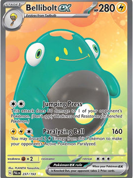 Bellibolt ex (237/193) [Scarlet & Violet: Paldea Evolved]