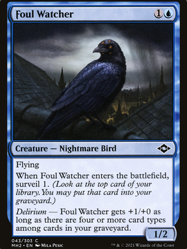 Foul Watcher (MH2-043) - Modern Horizons 2