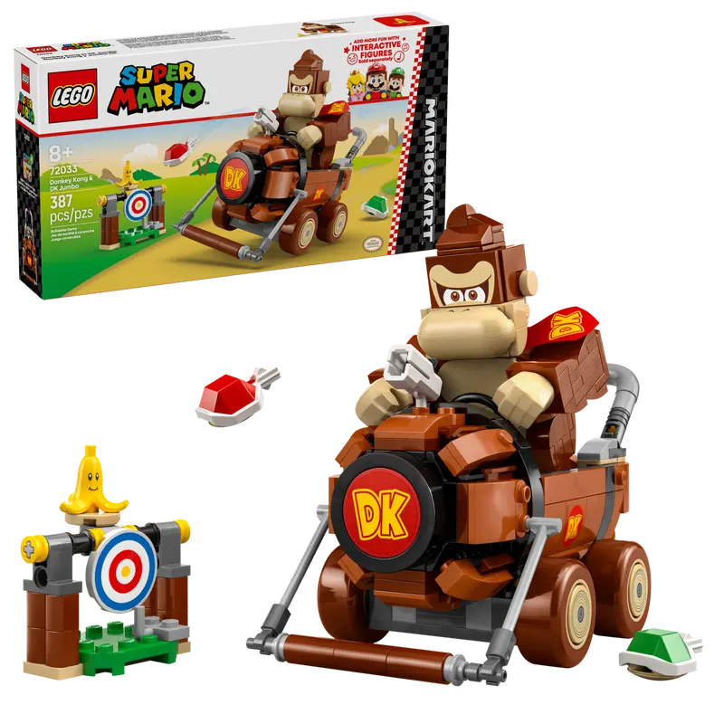 LEGO - Super Mario - Mario Kart™ – Donkey Kong & DK Jumbo
