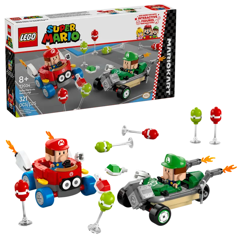 LEGO - Super Mario - Mario Kart™ – Baby Mario vs. Baby Luigi
