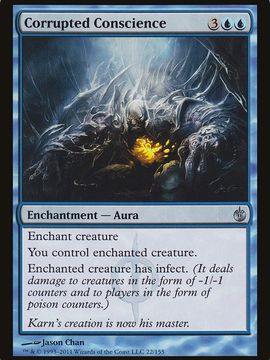 Corrupted Conscience (MBS-022) - Mirrodin Besieged