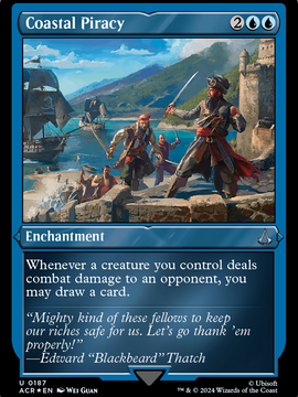 Coastal Piracy (ACR-187) - Assassin's Creed Etched Foil