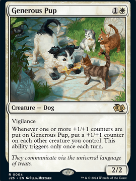 Generous Pup (J25-004) - Foundations Jumpstart