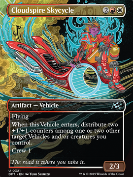 Cloudspire Skycycle (Borderless) (DFT-321) - Aetherdrift Foil