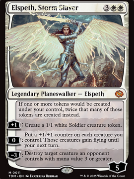 Elspeth, Storm Slayer (TDM-011) - Tarkir: Dragonstorm