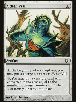 Aether Vial (DST-091) - Darksteel