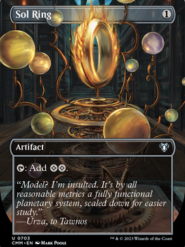 Sol Ring (CMM-703) - Commander Masters (Borderless)