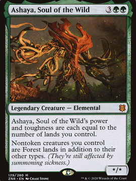 Ashaya, Soul of the Wild (ZNR-179) - Zendikar Rising