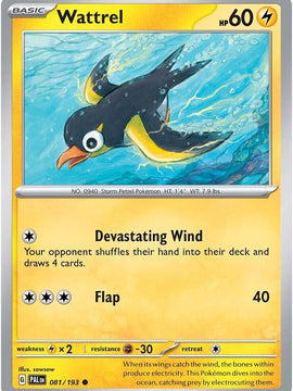 Wattrel (081/193) [Scarlet & Violet: Paldea Evolved]