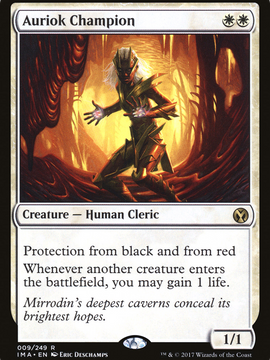 Auriok Champion (IMA-009) - Iconic Masters