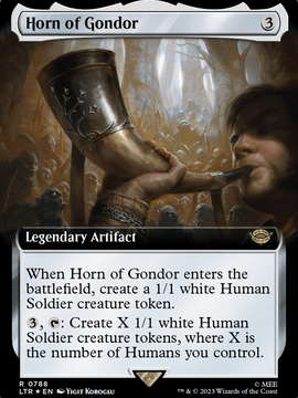 Horn of Gondor (LTR-788) - The Lord of the Rings: Tales of Middle-earth: (Extended Art) Foil