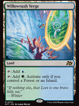 Willowrush Verge (DFT-270) - Aetherdrift Foil