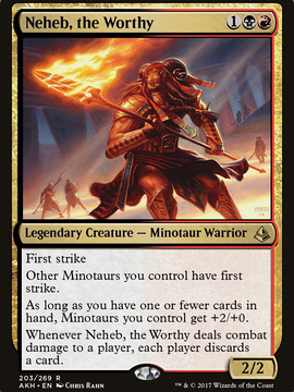 Neheb, the Worthy (AKH-203) - Amonkhet