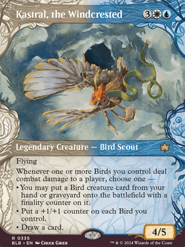 Kastral, the Windcrested (BLB-335) - Bloomburrow