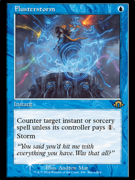 Flusterstorm (MH3-496) - Modern Horizons 3 Foil