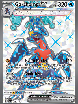 Garchomp ex (219/182) [Paradox Rift]