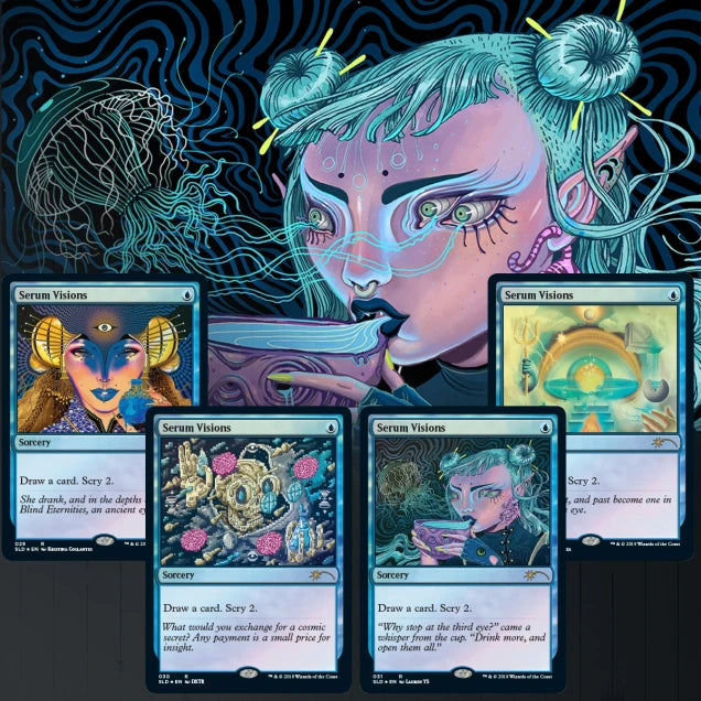 MTG - Secret Lair Showcase x Seeing Visions - Traditional Foil Edition