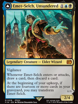 Emet-Selch, Unsundered // Hades, Sorcerer of Eld (FIN-218) - FINAL FANTASY