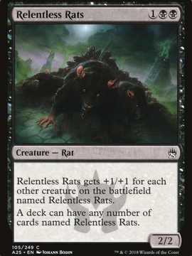 Relentless Rats (A25-105) - Masters 25