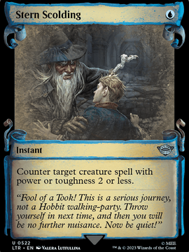 Stern Scolding (LTR-522) - The Lord of the Rings: Tales of Middle-earth: (Showcase) Foil