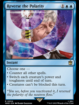 Reverse the Polarity (WHO-054) - Doctor Who Foil