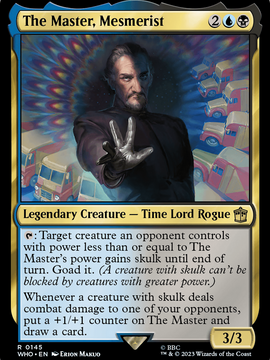 The Master, Mesmerist (WHO-145) - Doctor Who