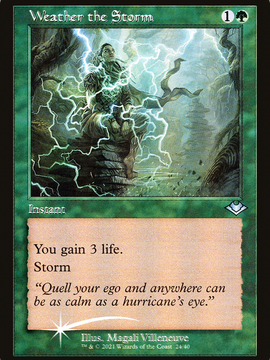 Weather the Storm (MH1-024) - Modern Horizons 1 Timeshifts Foil