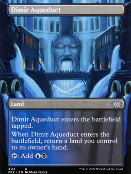 Dimir Aqueduct (2X2-404) - Double Masters 2022 (Borderless)