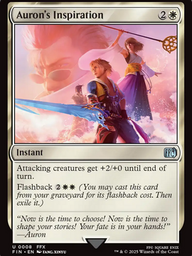 Auron's Inspiration (FIN-008) - FINAL FANTASY
