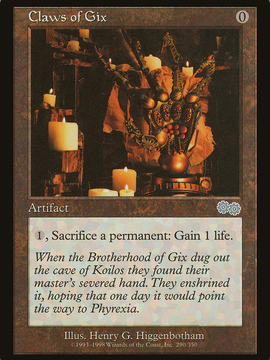 Claws of Gix (USG-290) - Urza's Saga