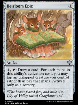 Heirloom Epic (BLB-246) - Bloomburrow