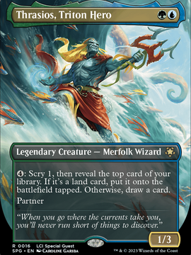 Thrasios, Triton Hero (SPG-016) - Special Guests (Borderless)