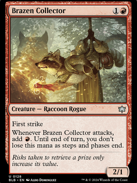 Brazen Collector (BLB-128) - Bloomburrow