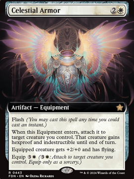 Celestial Armor (FDN-443) - Foundations: (Extended Art)